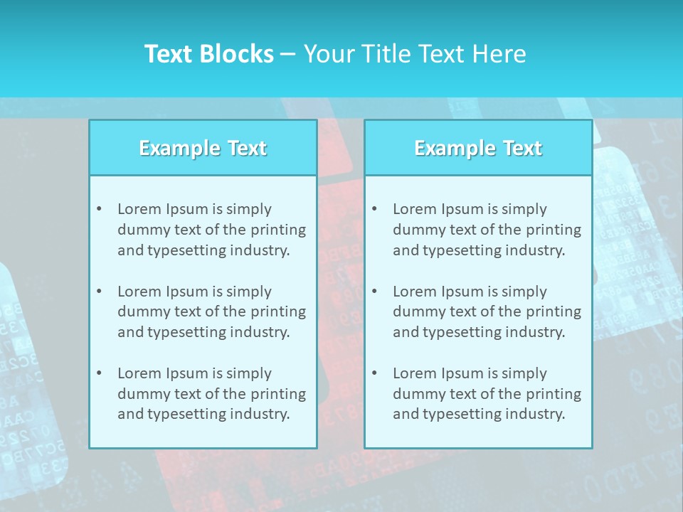 Pad Close Lock PowerPoint Template