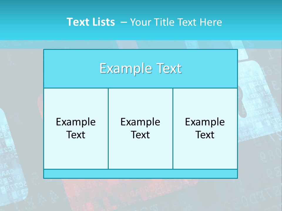 Pad Close Lock PowerPoint Template