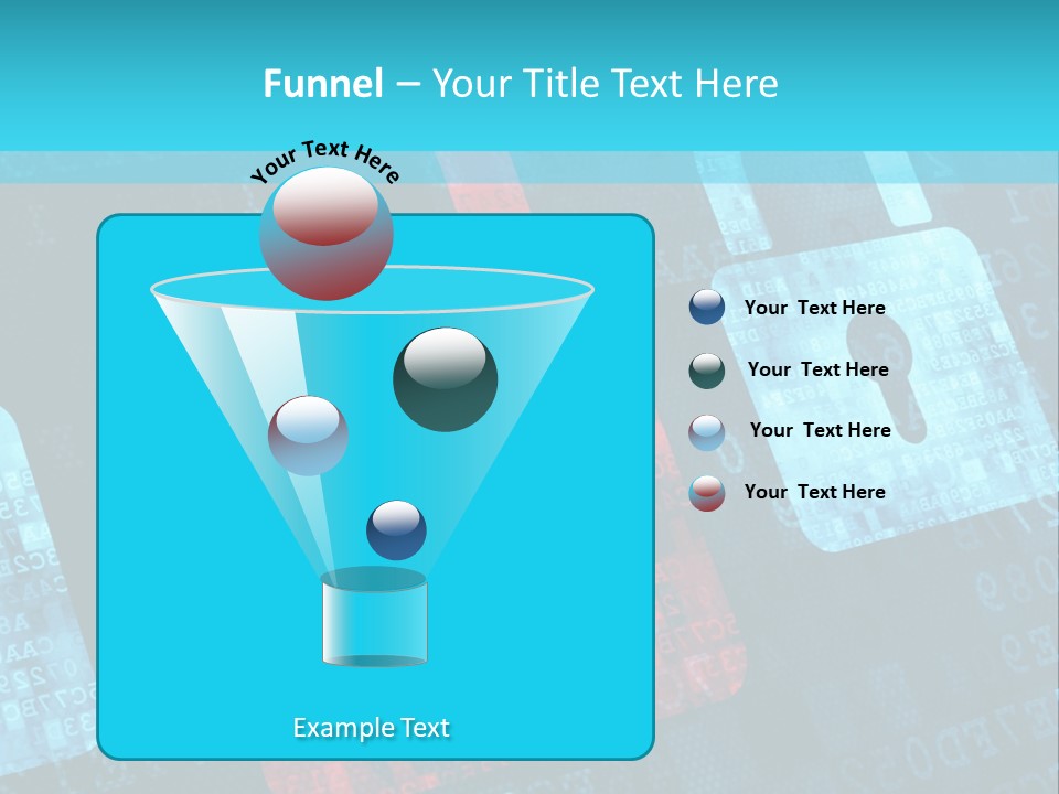 Pad Close Lock PowerPoint Template