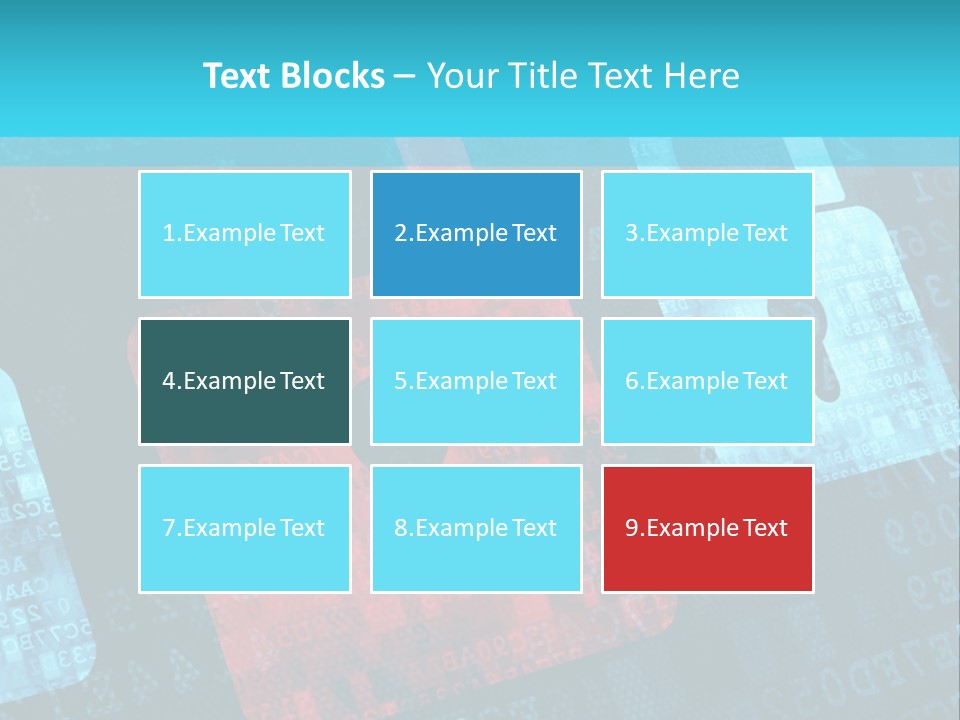 Pad Close Lock PowerPoint Template