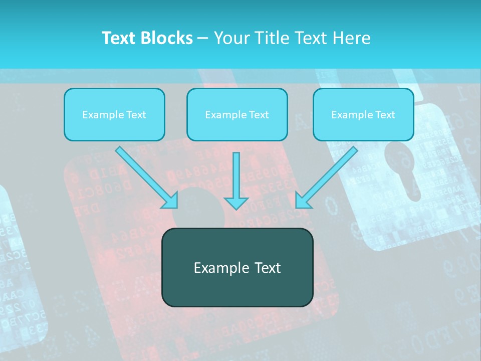 Pad Close Lock PowerPoint Template