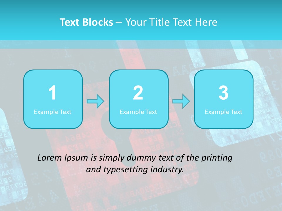 Pad Close Lock PowerPoint Template