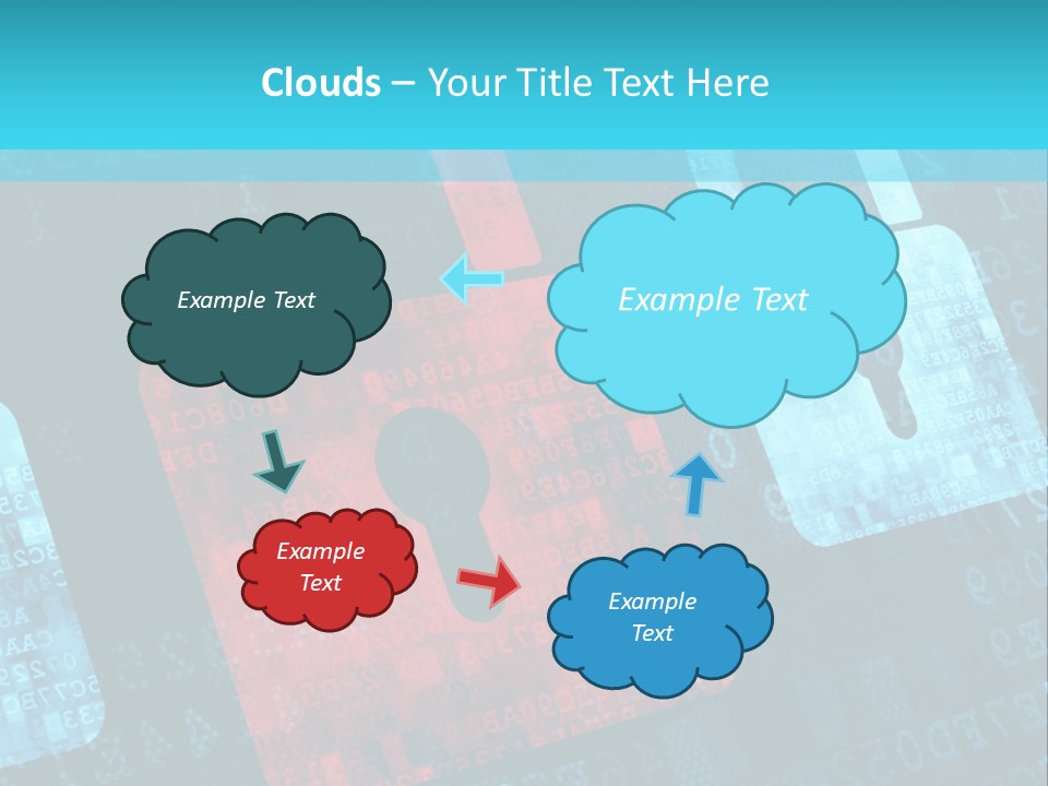 Pad Close Lock PowerPoint Template