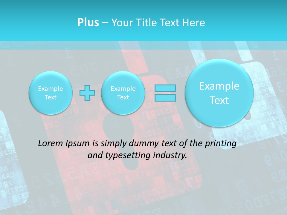 Pad Close Lock PowerPoint Template