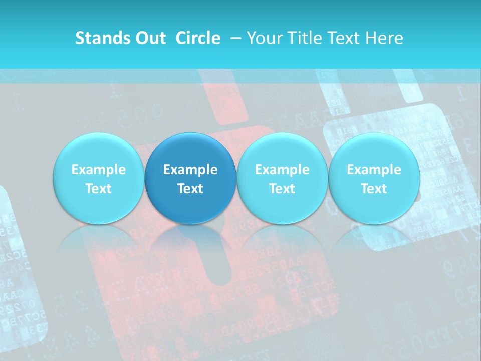 Pad Close Lock PowerPoint Template