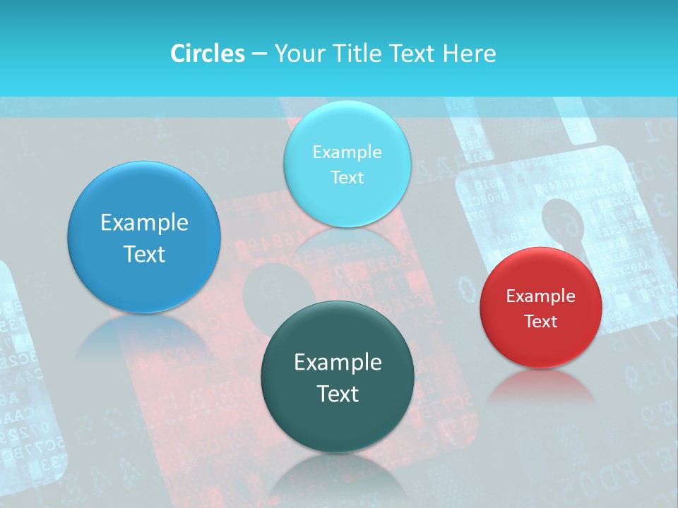 Pad Close Lock PowerPoint Template
