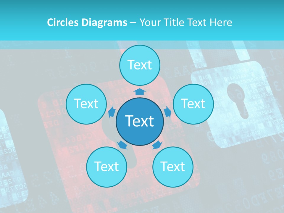 Pad Close Lock PowerPoint Template