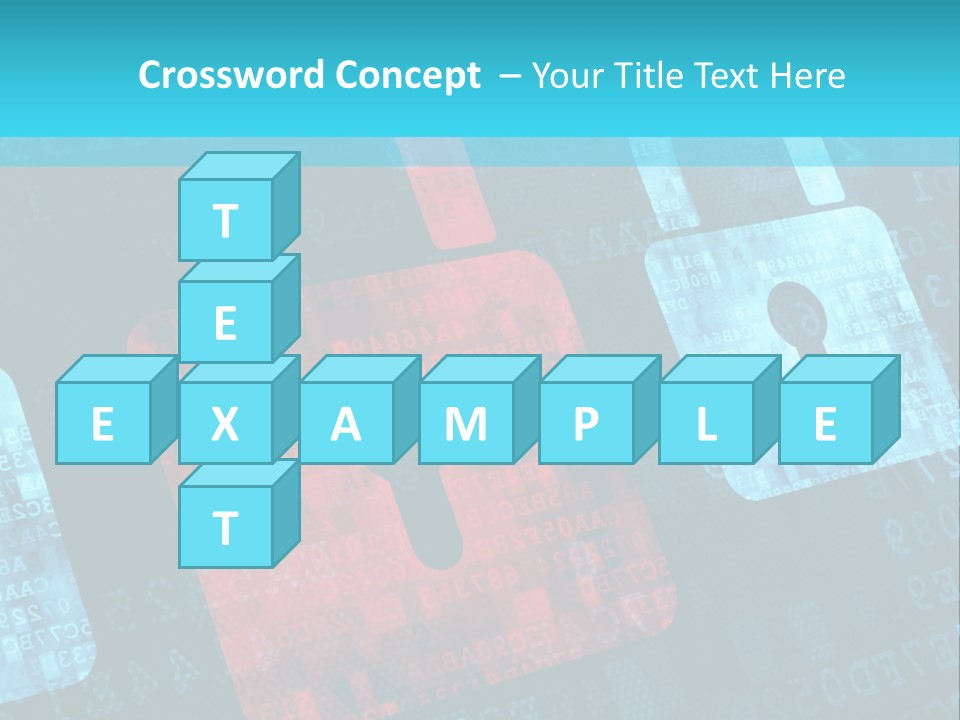 Pad Close Lock PowerPoint Template