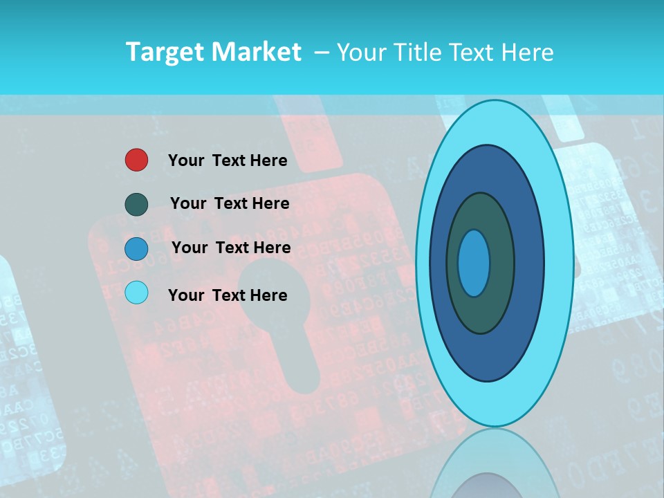 Pad Close Lock PowerPoint Template