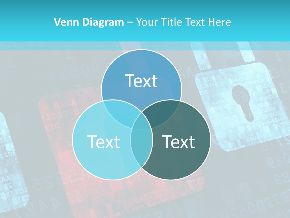 Pad Close Lock PowerPoint Template