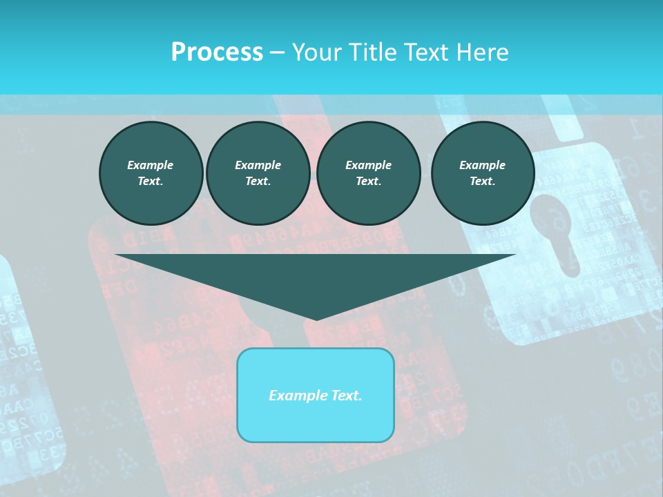 Pad Close Lock PowerPoint Template