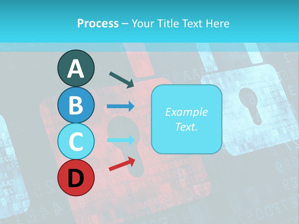 Pad Close Lock PowerPoint Template