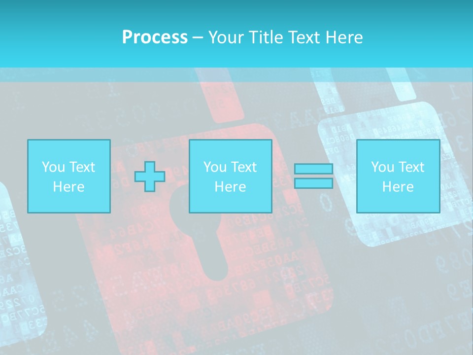 Pad Close Lock PowerPoint Template