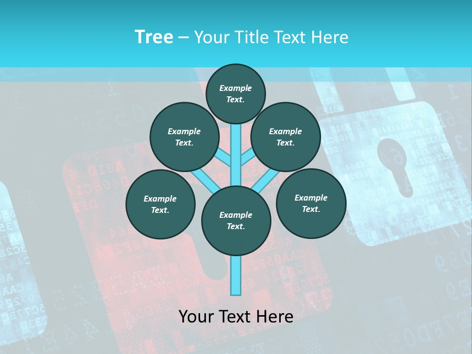 Pad Close Lock PowerPoint Template