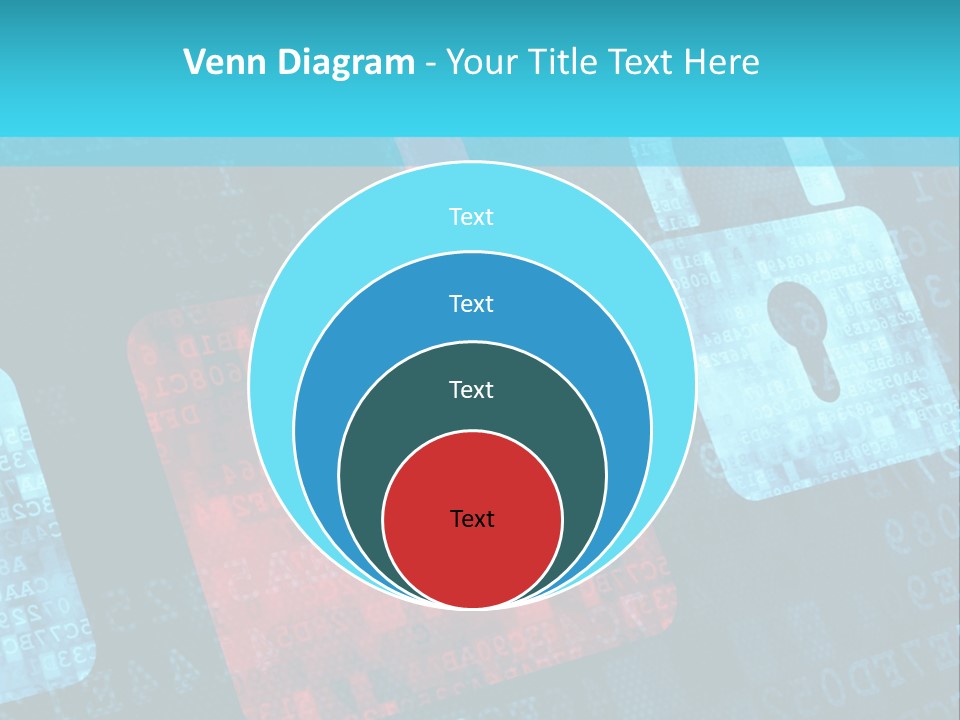 Pad Close Lock PowerPoint Template