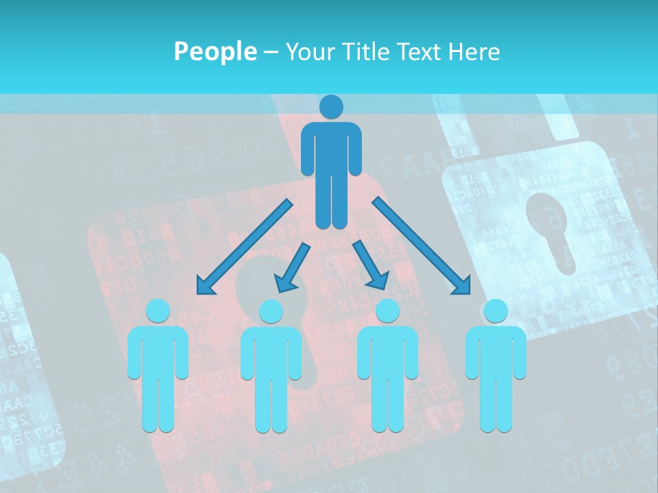 Pad Close Lock PowerPoint Template