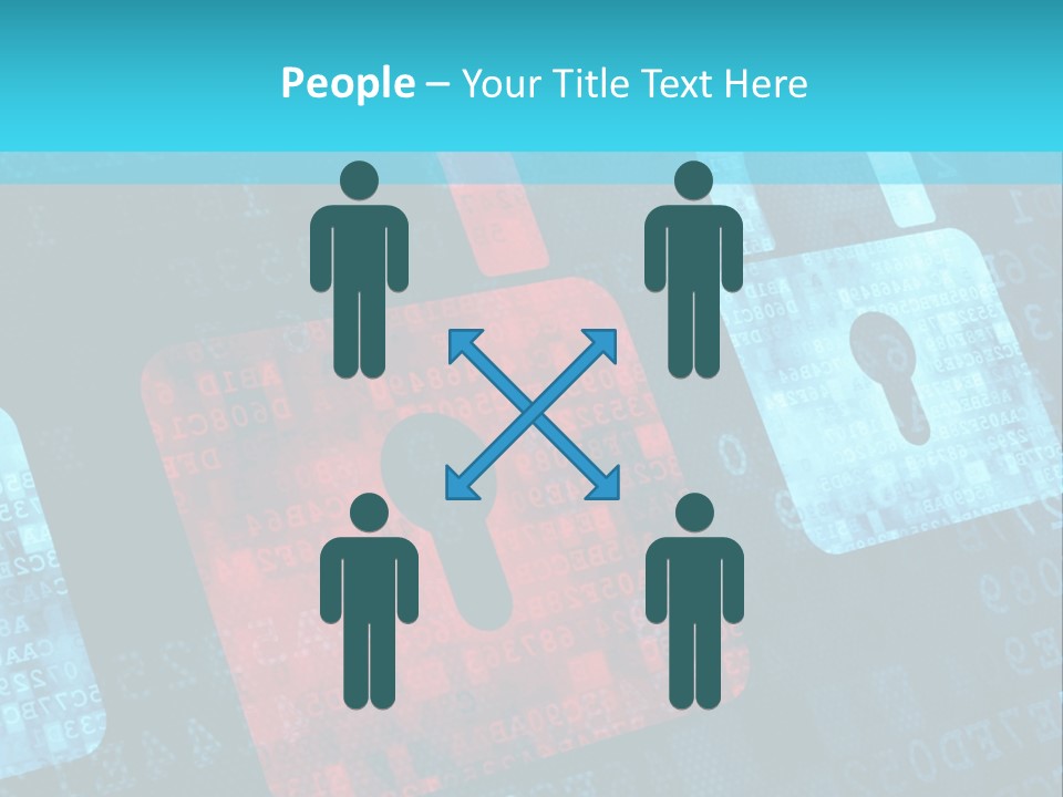 Pad Close Lock PowerPoint Template