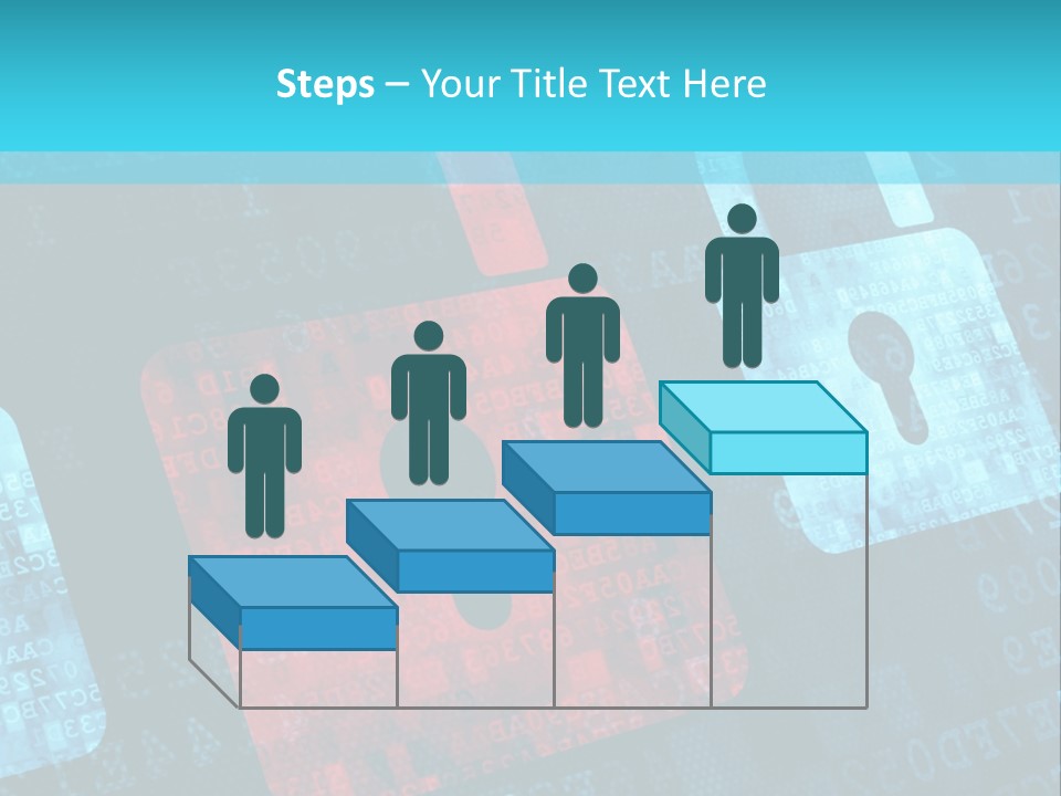 Pad Close Lock PowerPoint Template