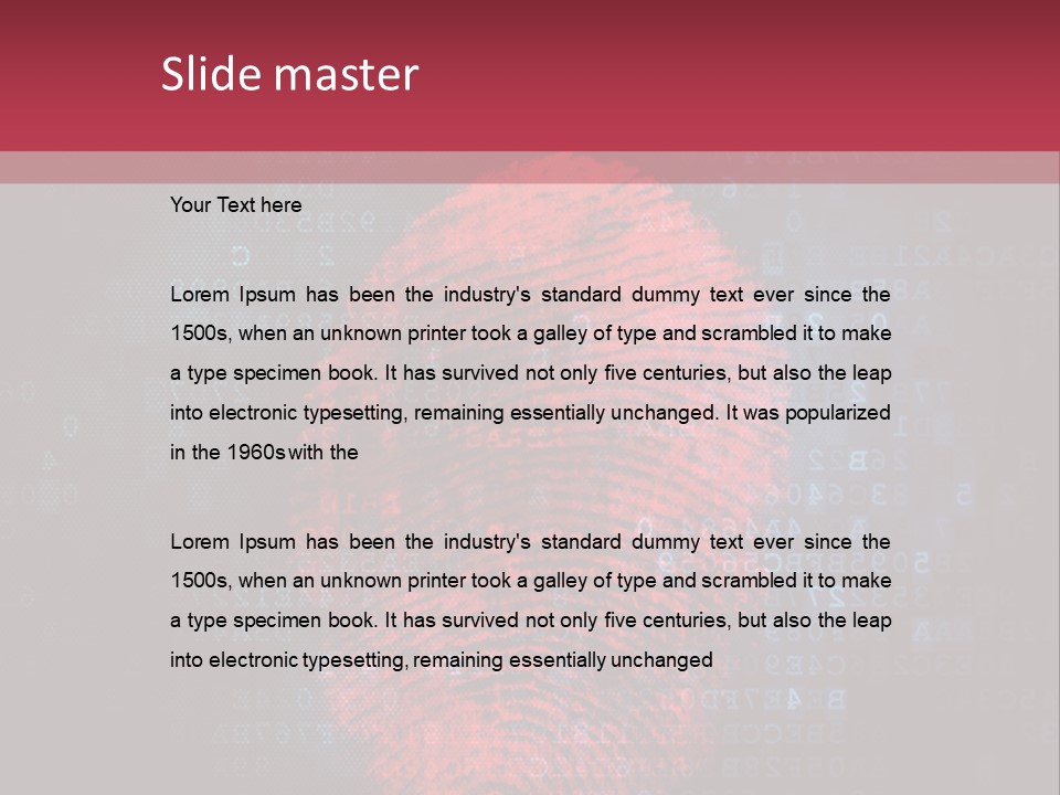Pad Software Forensic PowerPoint Template