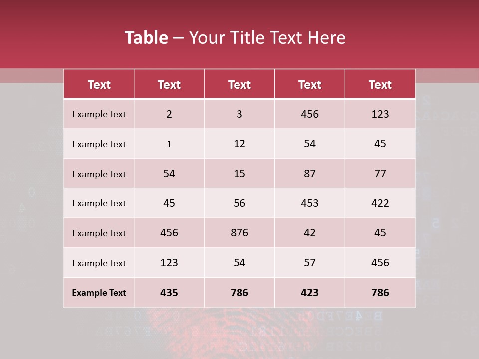 Pad Software Forensic PowerPoint Template