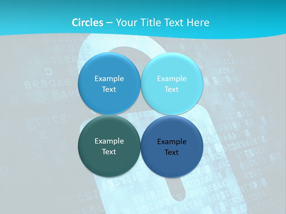 Lock Internet Hack PowerPoint Template