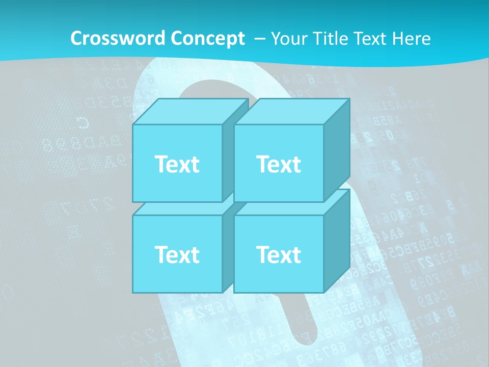 Lock Internet Hack PowerPoint Template