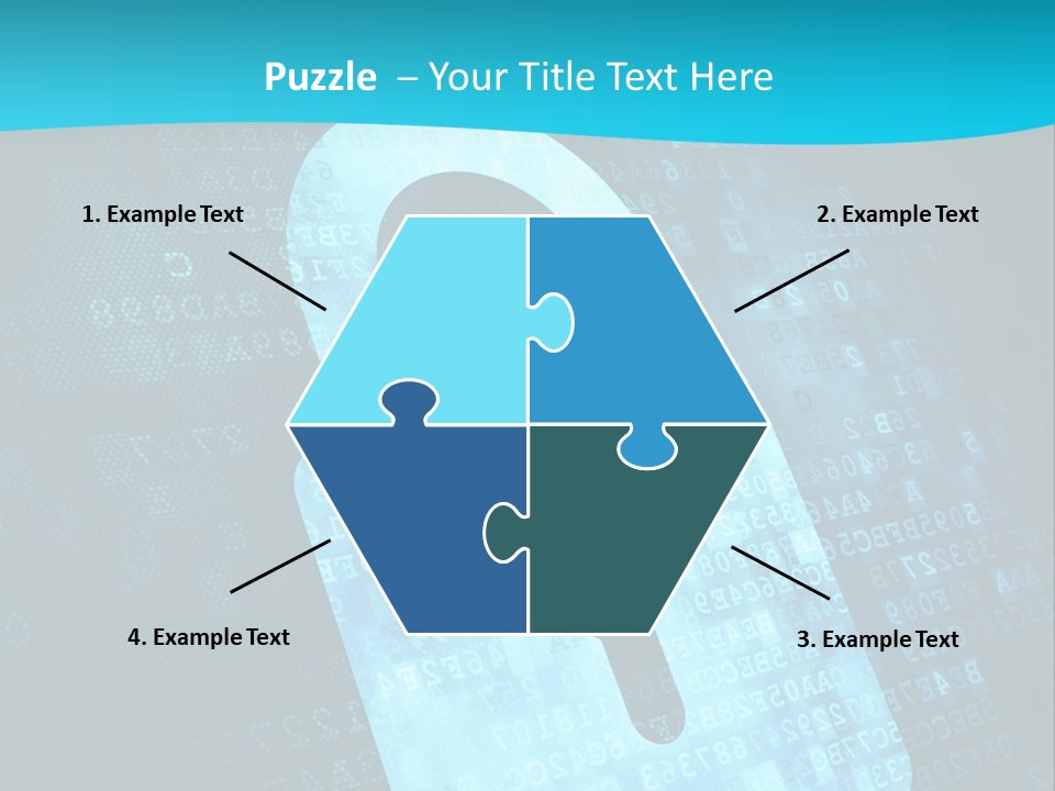 Lock Internet Hack PowerPoint Template