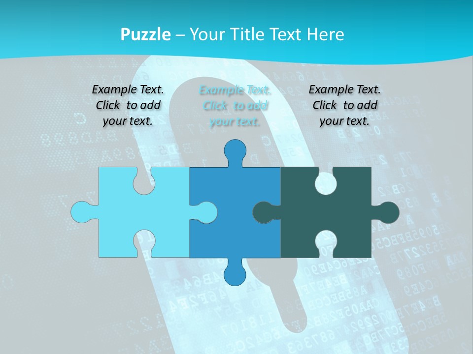 Lock Internet Hack PowerPoint Template