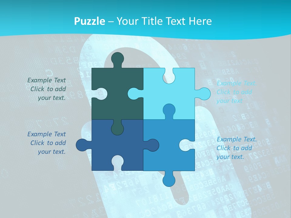 Lock Internet Hack PowerPoint Template