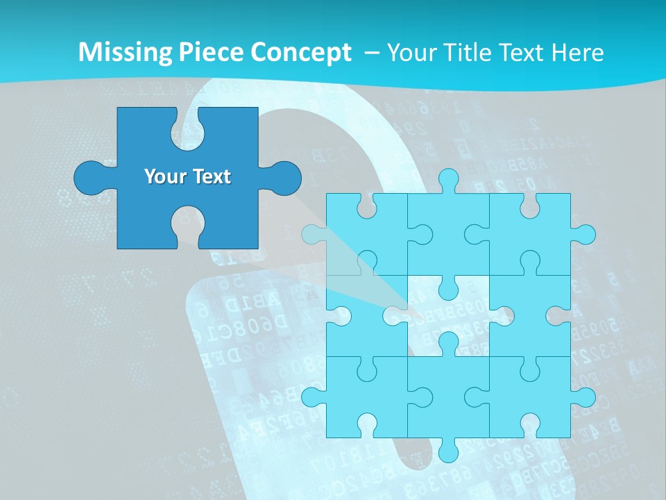 Lock Internet Hack PowerPoint Template