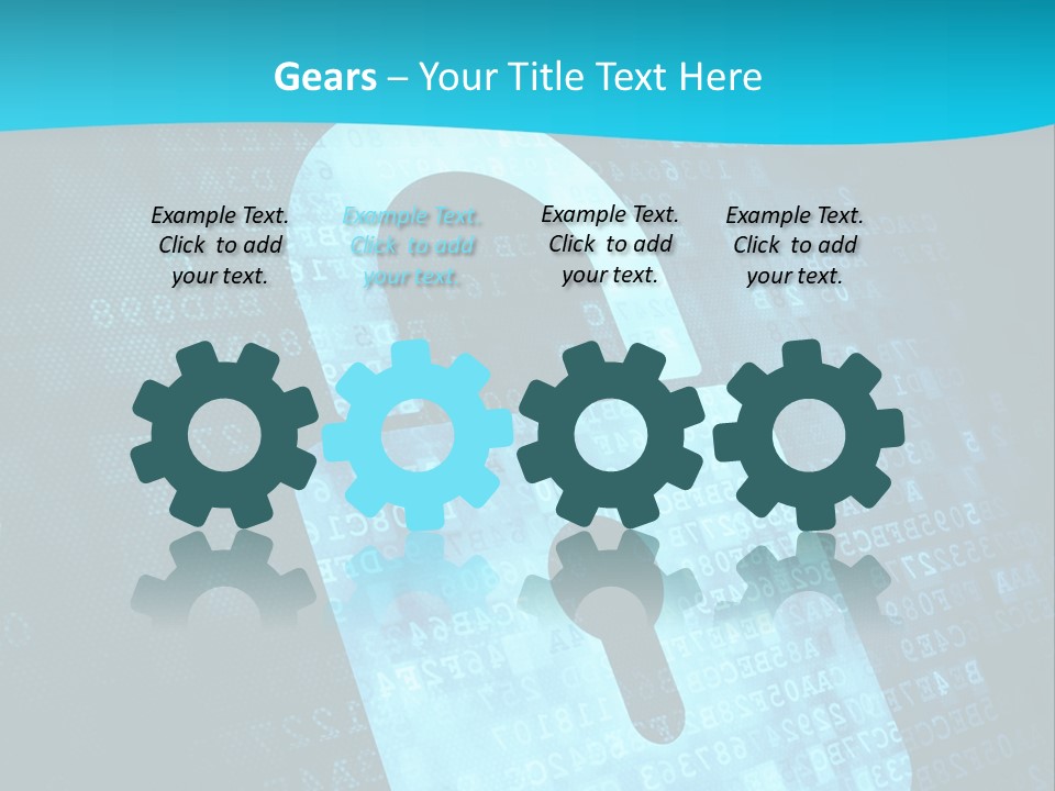 Lock Internet Hack PowerPoint Template