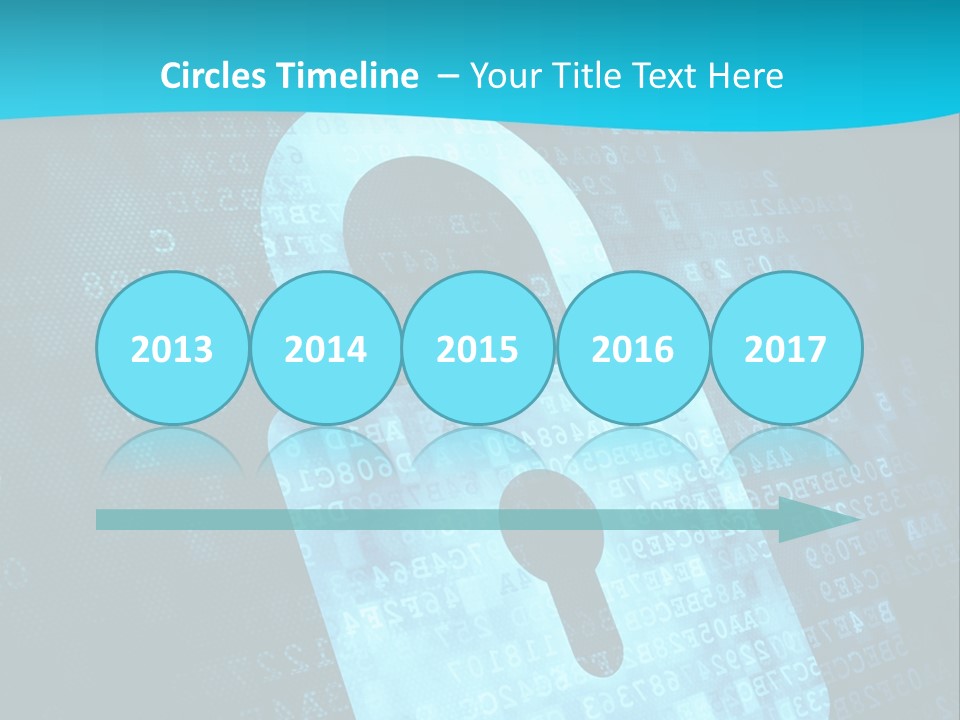 Lock Internet Hack PowerPoint Template