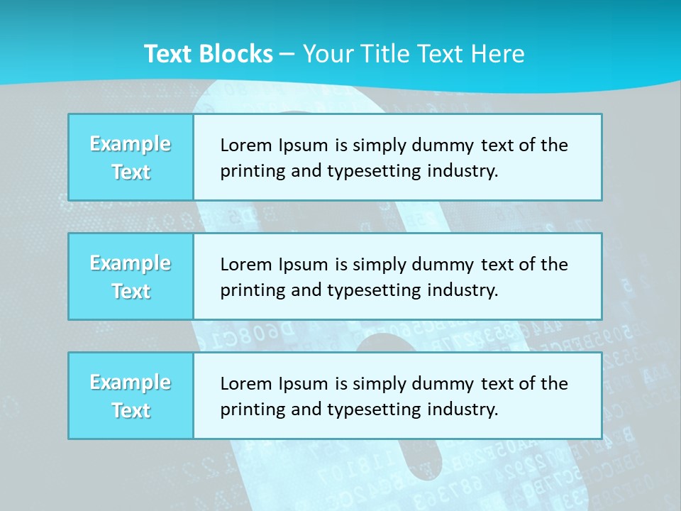 Lock Internet Hack PowerPoint Template