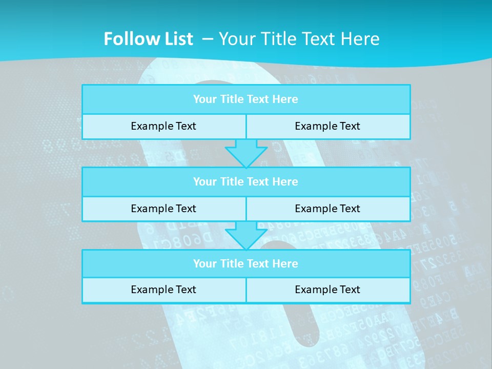 Lock Internet Hack PowerPoint Template