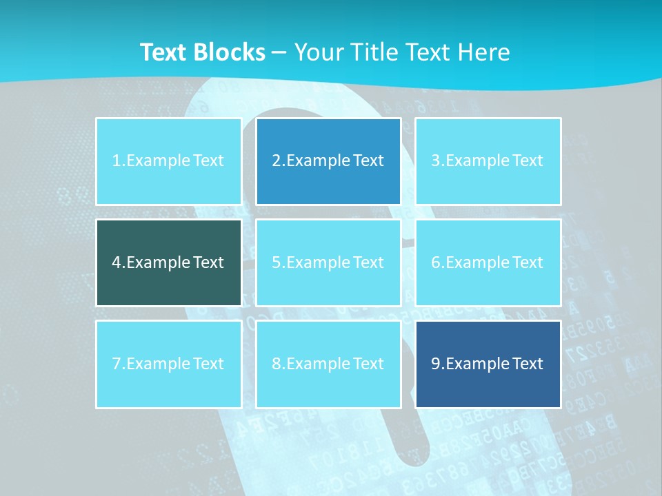 Lock Internet Hack PowerPoint Template