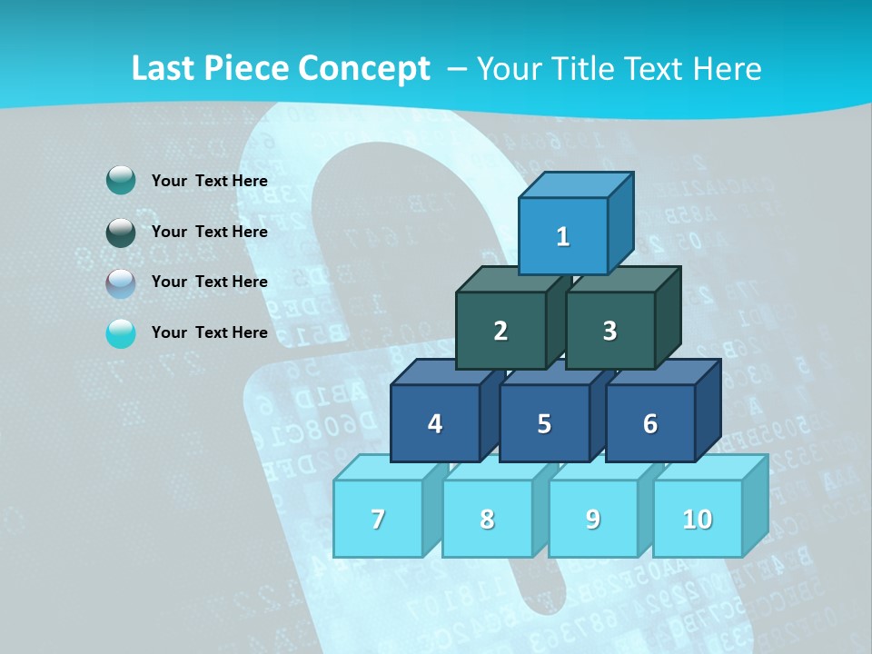 Lock Internet Hack PowerPoint Template