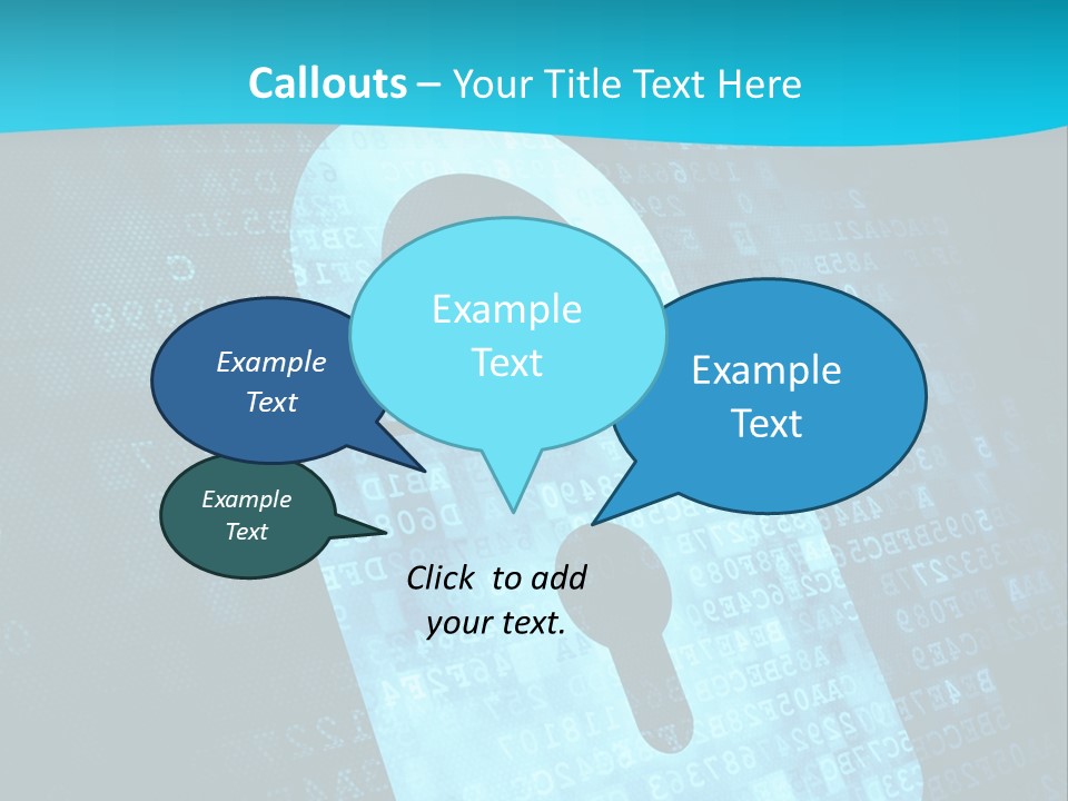 Lock Internet Hack PowerPoint Template