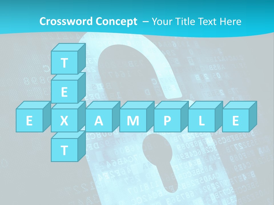 Lock Internet Hack PowerPoint Template