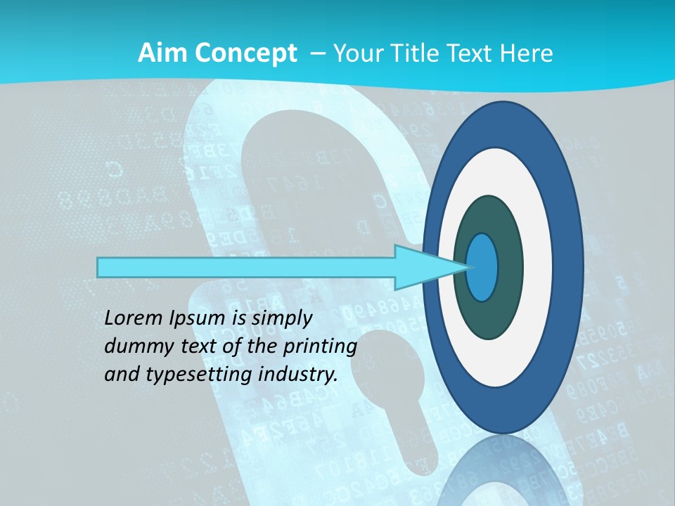 Lock Internet Hack PowerPoint Template