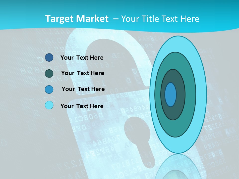 Lock Internet Hack PowerPoint Template