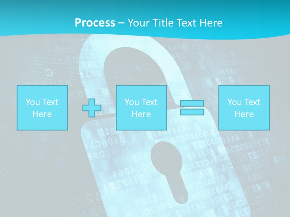 Lock Internet Hack PowerPoint Template