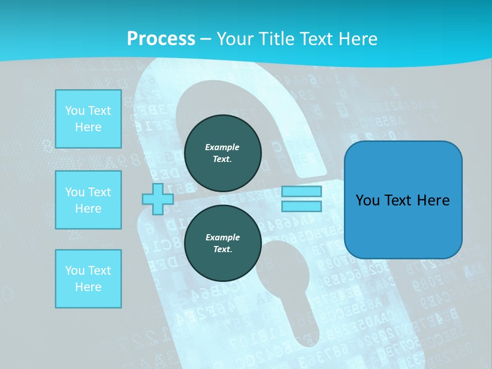 Lock Internet Hack PowerPoint Template