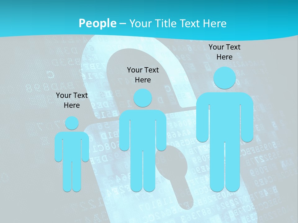 Lock Internet Hack PowerPoint Template