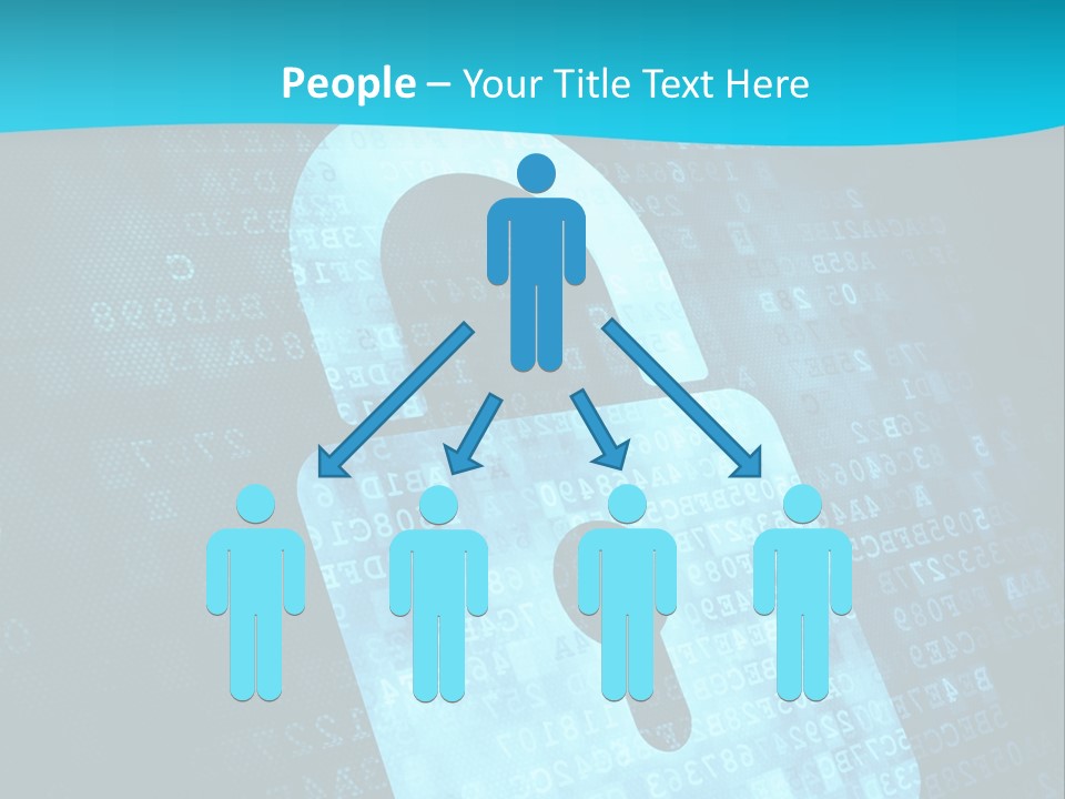 Lock Internet Hack PowerPoint Template