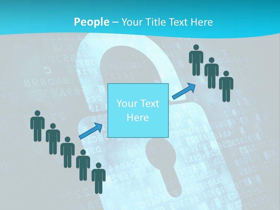 Lock Internet Hack PowerPoint Template