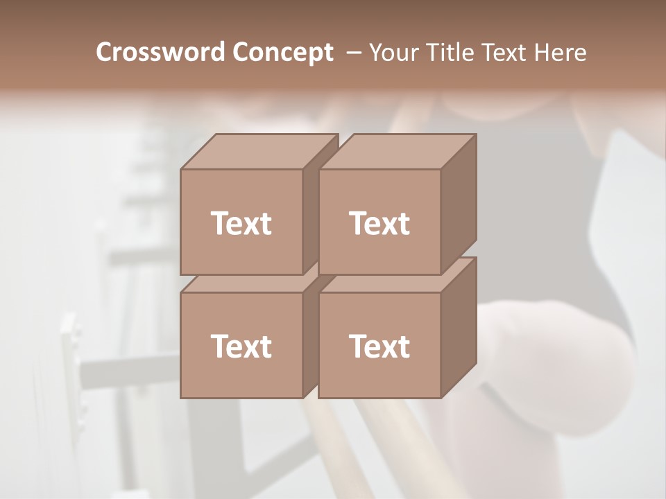 Ballet Shoe Studio Dance Class PowerPoint Template