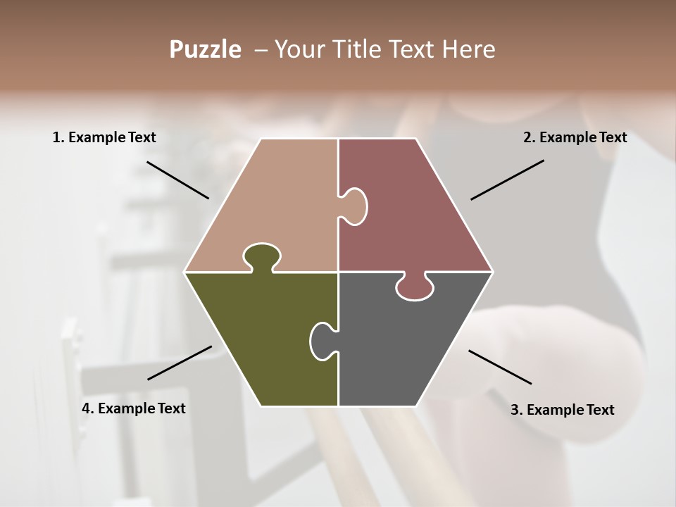 Ballet Shoe Studio Dance Class PowerPoint Template