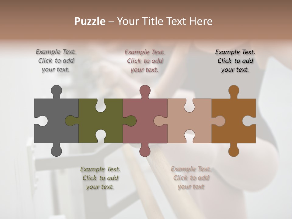 Ballet Shoe Studio Dance Class PowerPoint Template