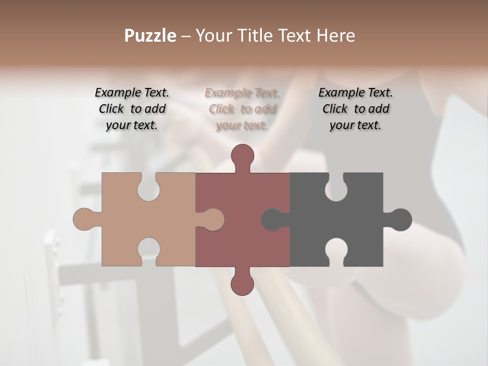 Ballet Shoe Studio Dance Class PowerPoint Template