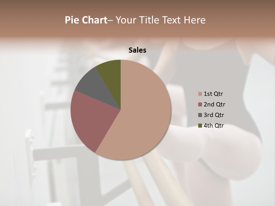 Ballet Shoe Studio Dance Class PowerPoint Template